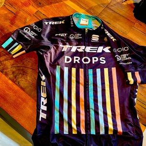 Trek Team Drops Medium Jersey w/ Bonus Bibs